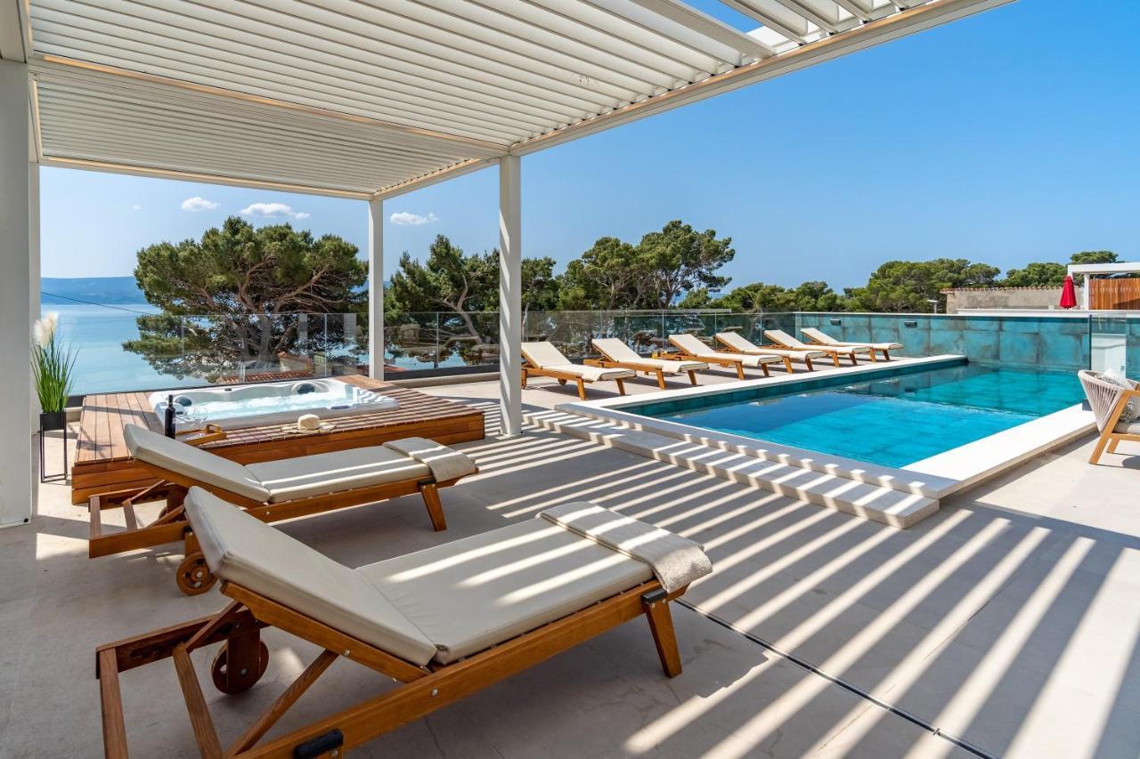 New! Villa Bava With 4 En-Suite Bedrooms, Heated 33 Sqm Pool Omiš Zewnętrze zdjęcie